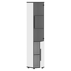 Шкаф высокий USTO UHCS 38.2, белый, 384х365х1975 мм